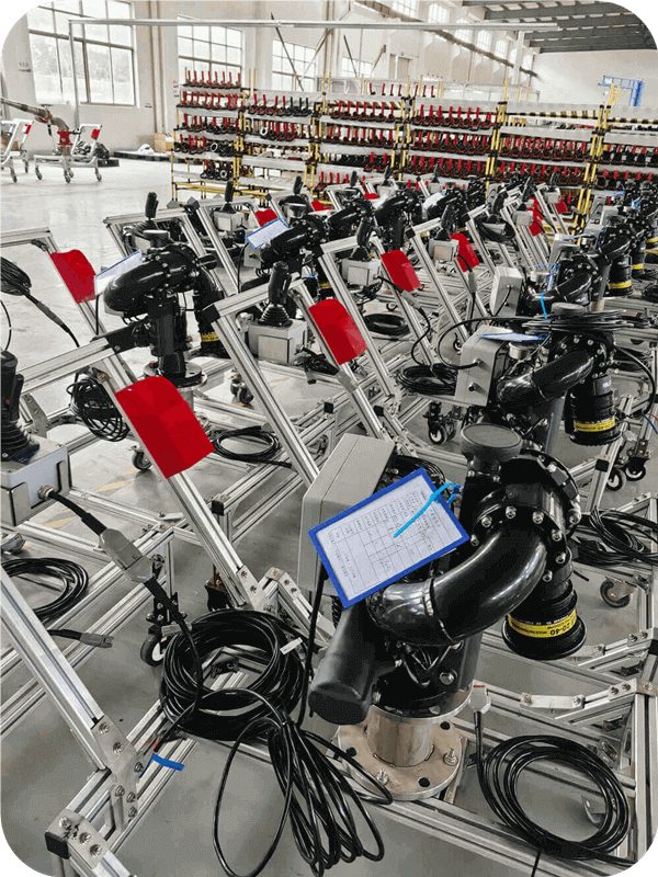 Order Progress Update: Your customized electric fire monitor PSKD20-40 reorder has been inspected and shipped Order Progress Update: Your customized electric fire monitor PSKD20-40 reorder has been inspected and shipped